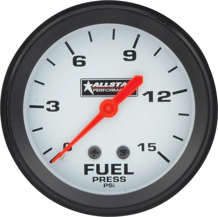 Allstar Performance Fuel Pressure Gauge 0-15PSI 2-5/8in MPN ALL80098