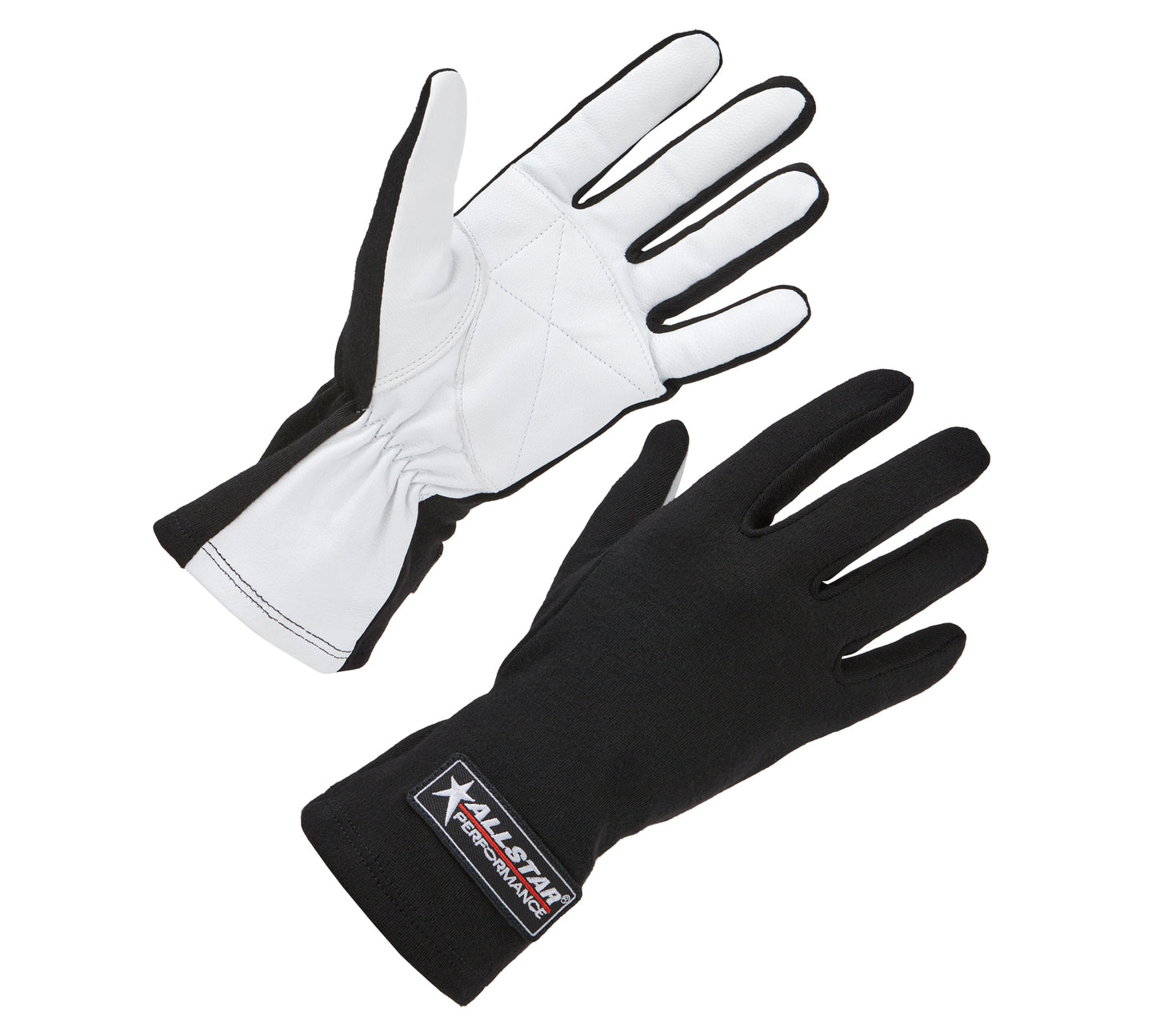 Allstar Performance Driving Gloves Non-SFI S/L Black X-Large MPN ALL910015