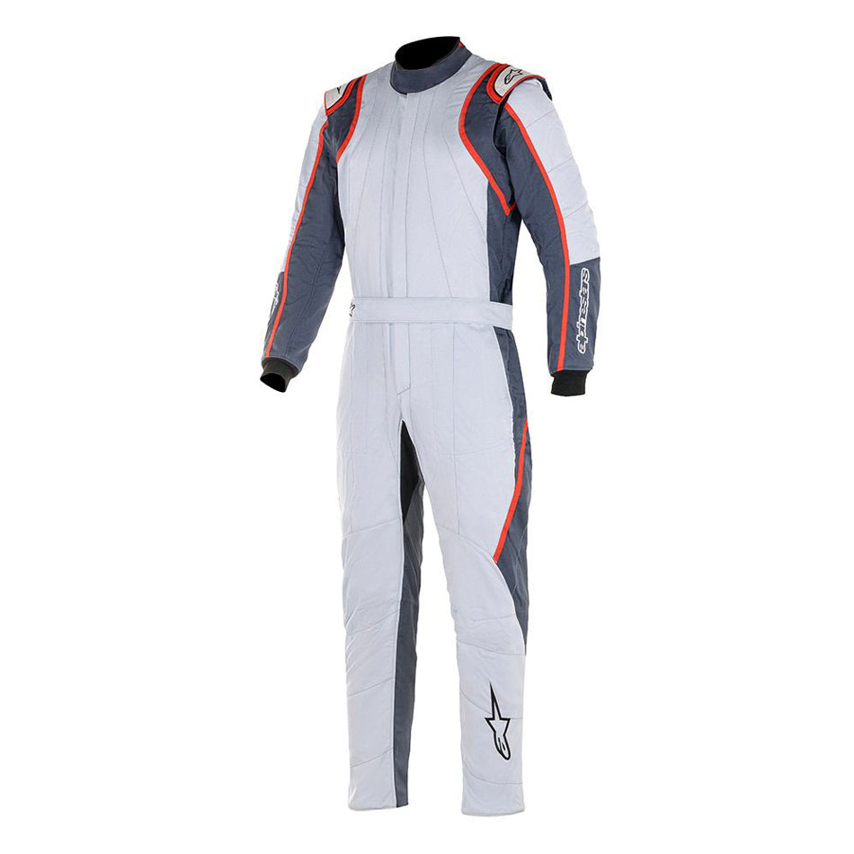 Alpinestars Usa Suit GP Race V2 Silver / gray Red X-Large ALP3355121-1913-60