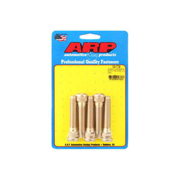 ARP 12mm x1.25 x 2.535 Wheel Stud Kit (5pk) for Subaru ARP100-7729