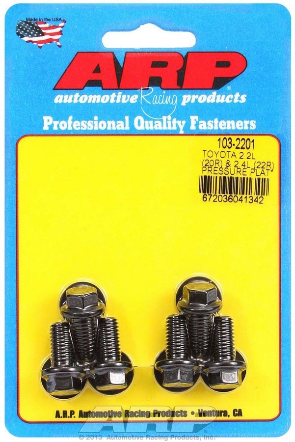 ARP Pressure Plate Bolt Kit Toyota 2.2L 20R/2.4L 22R ARP103-2201