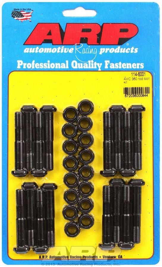 Arp AMC Rod Bolt Kit - Fits 290/343/360 MPN ARP114-6001 For AMC