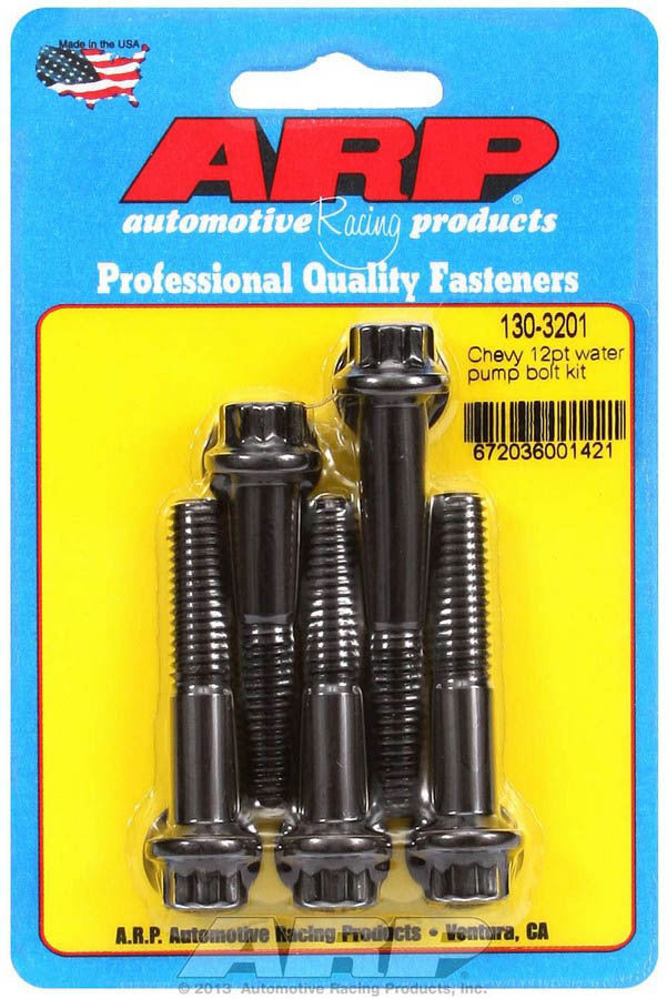 ARP Chevy Water Pump Bolt Kit - 12pt. ARP130-3201