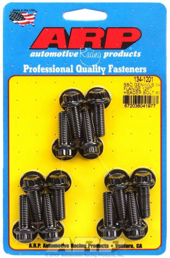 Arp Header Bolt Kit - 12pt. GM LS MPN ARP134-1201 For GM LS-Series
