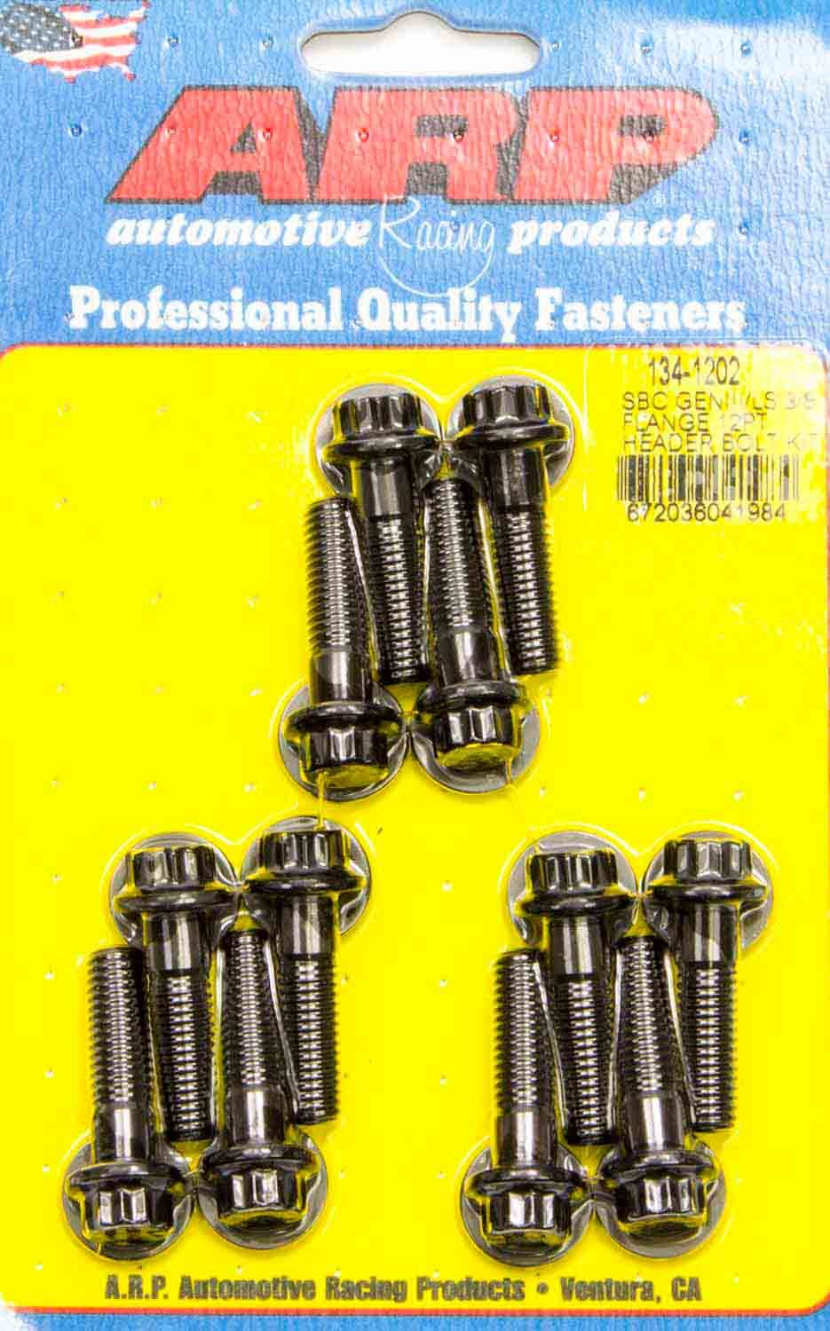 Arp Header Bolt Kit - 12pt. GM LS MPN ARP134-1202 For GM LS-Series