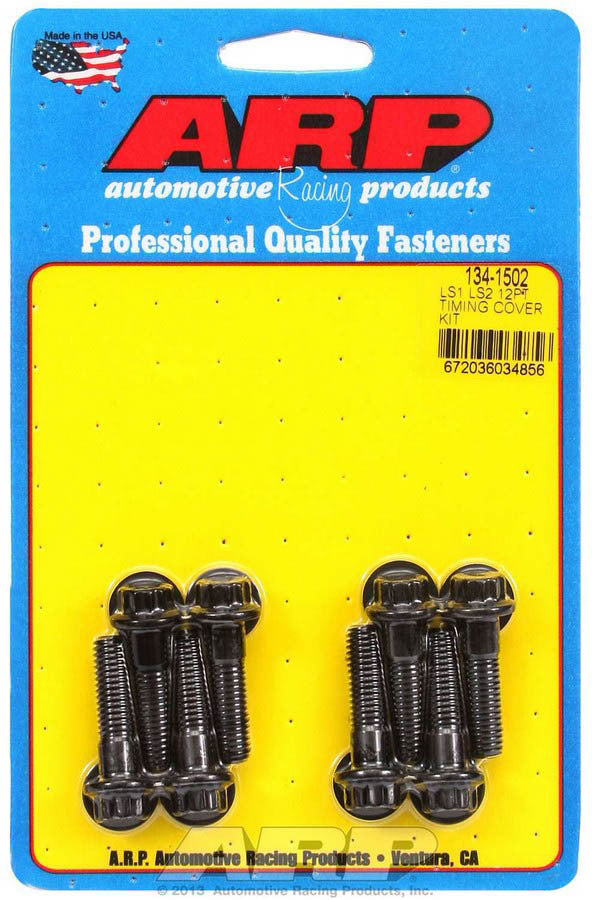 Arp Timing Cover Bolt Kit - 12pt. LS1/LS2 MPN ARP134-1502 For GM LS-Series