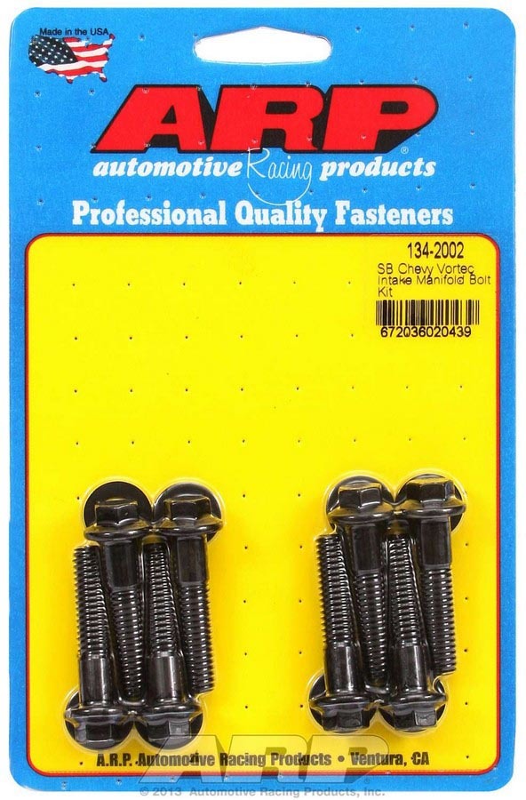 Arp SBC Intake Bolt Kit MPN ARP134-2002 For Chevy