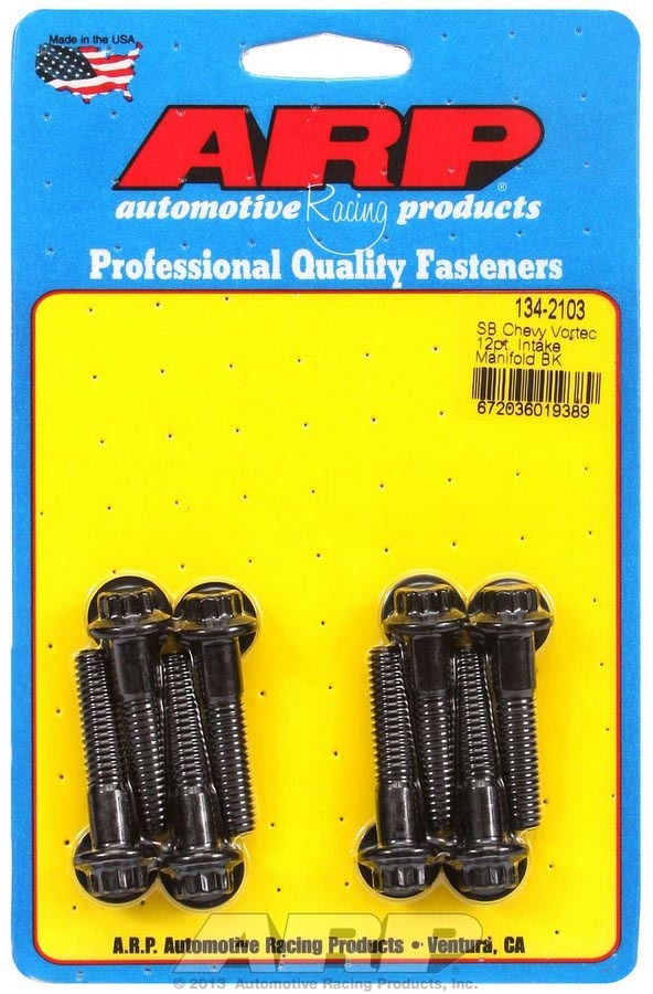 Arp SBC Intake Bolt Kit MPN ARP134-2103 For Chevy
