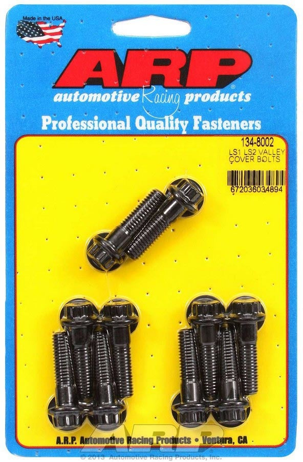 Arp Valley Cover Bolt Kit 12pt. LS1/LS2 MPN ARP134-8002 For GM LS-Series