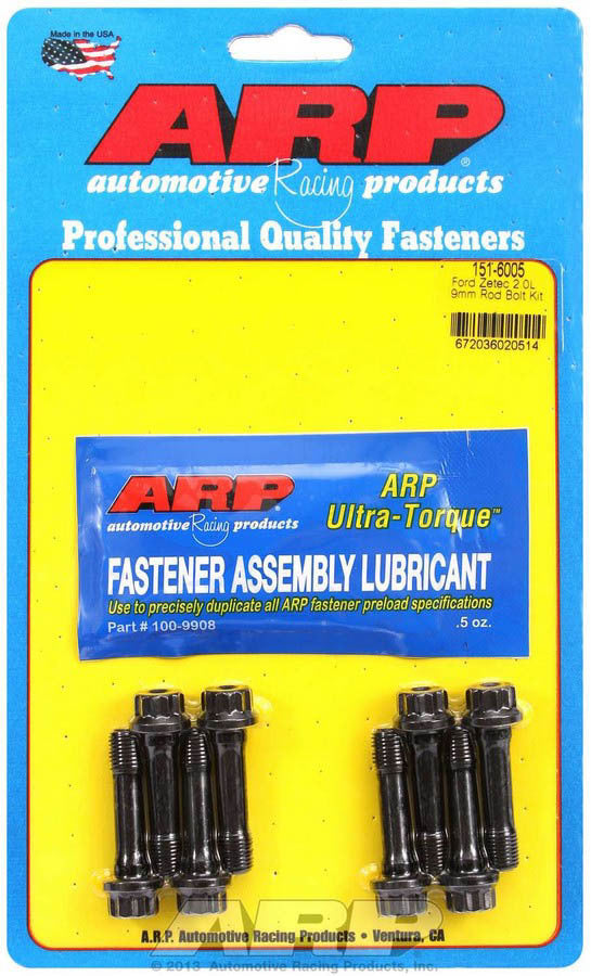 Arp Ford Rod Bolt Kit - Fits Zetec 2.0L 9mm MPN ARP151-6005 For Ford