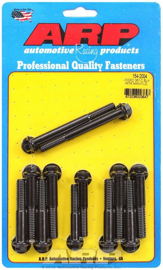 Arp SBF Intake Bolt Kit MPN ARP154-2004 For Ford Cleveland