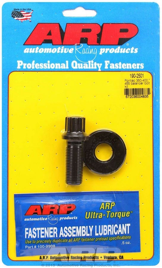 Arp Pontiac Balancer Bolt Kit MPN ARP190-2501 For Pontiac