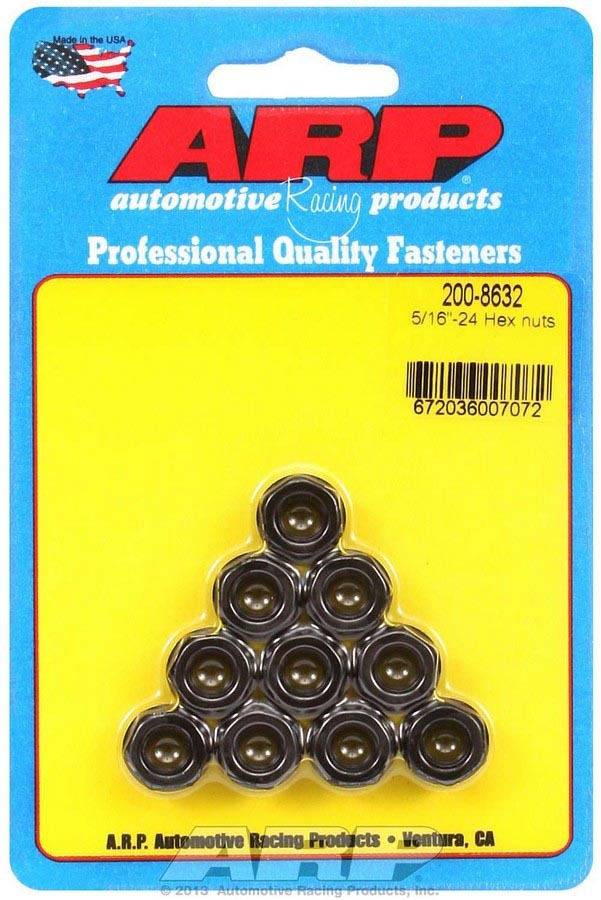 ARP 5/16-24 Hex Nut Kit 10pk ARP200-8632