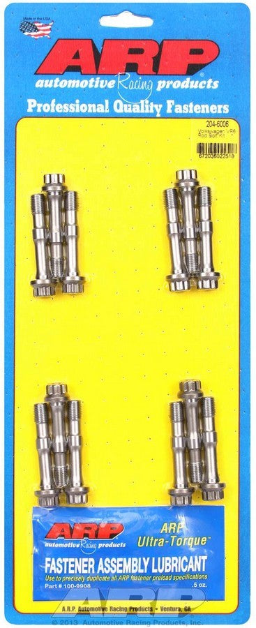 Arp VW Rod Bolt Kit - Fits VR6 MPN ARP204-6006 For Audi, Volkswagen