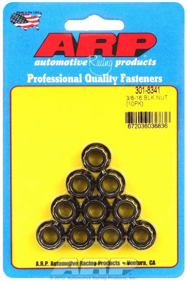 ARP 3/8-16 12pt. Nuts (10) ARP301-8341