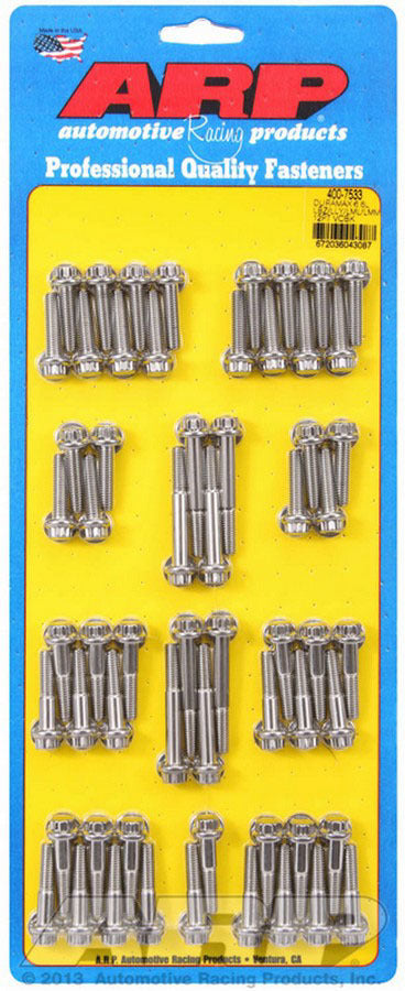 Arp Valve Cover Bolt Kit 12pt GM Duramax 6.6L MPN ARP400-7533 For GM Ram