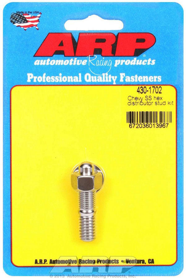 ARP S/S Chevy Distributor Stud Kit 6pt. ARP430-1702