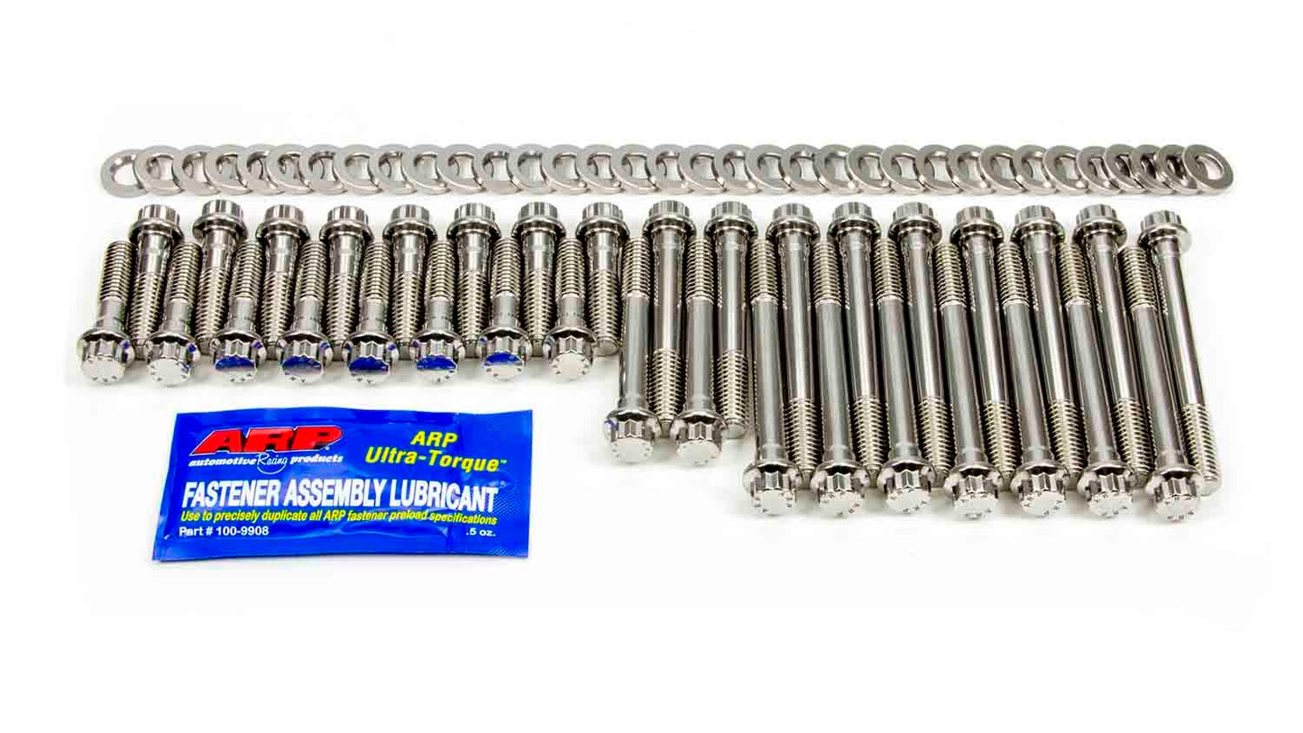 Arp SBC S/S Head Bolt Kit 12pt. MPN ARP434-3701 For Chevy