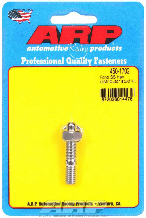 ARP Ford S/S Distributor Stud Kit 6pt. ARP450-1702