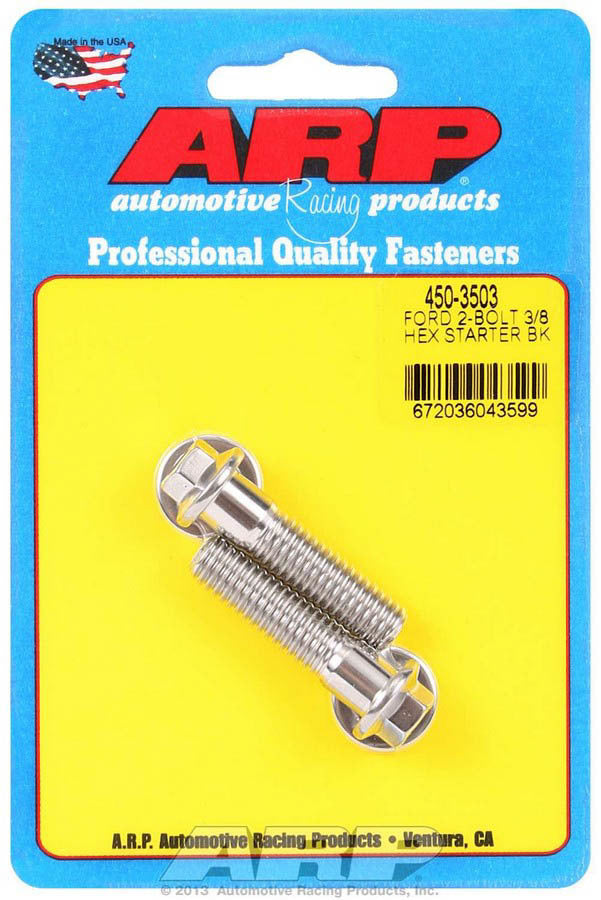 ARP Starter Bolt Kit SS Hex Ford ARP450-3503