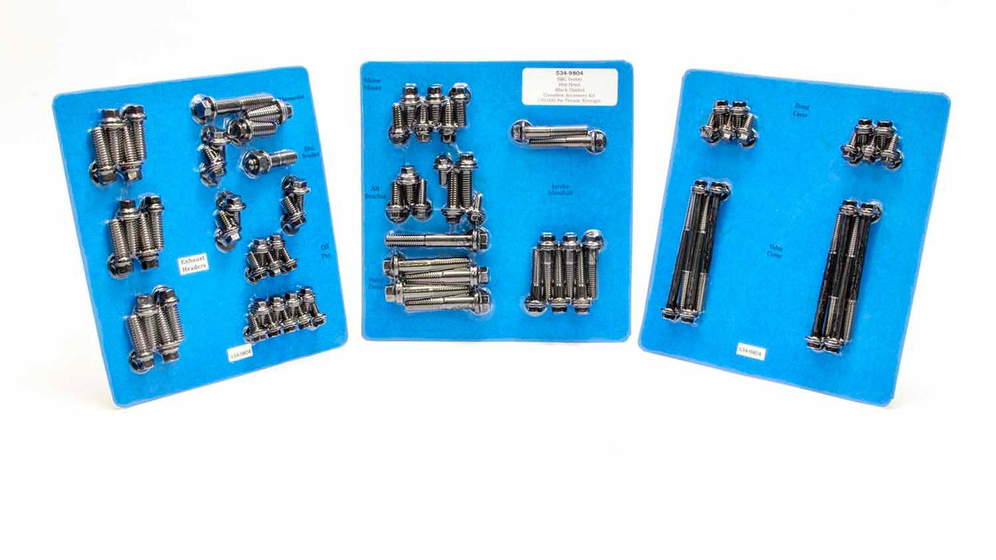 Arp SBC Complete Engine Fastener Kit 6pt. MPN ARP534-9804 For Chevy