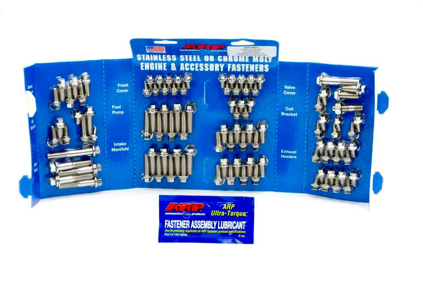 Arp BBC S/S Complete Engine Fastener Kit 6pt. MPN ARP535-9601 For Chevy