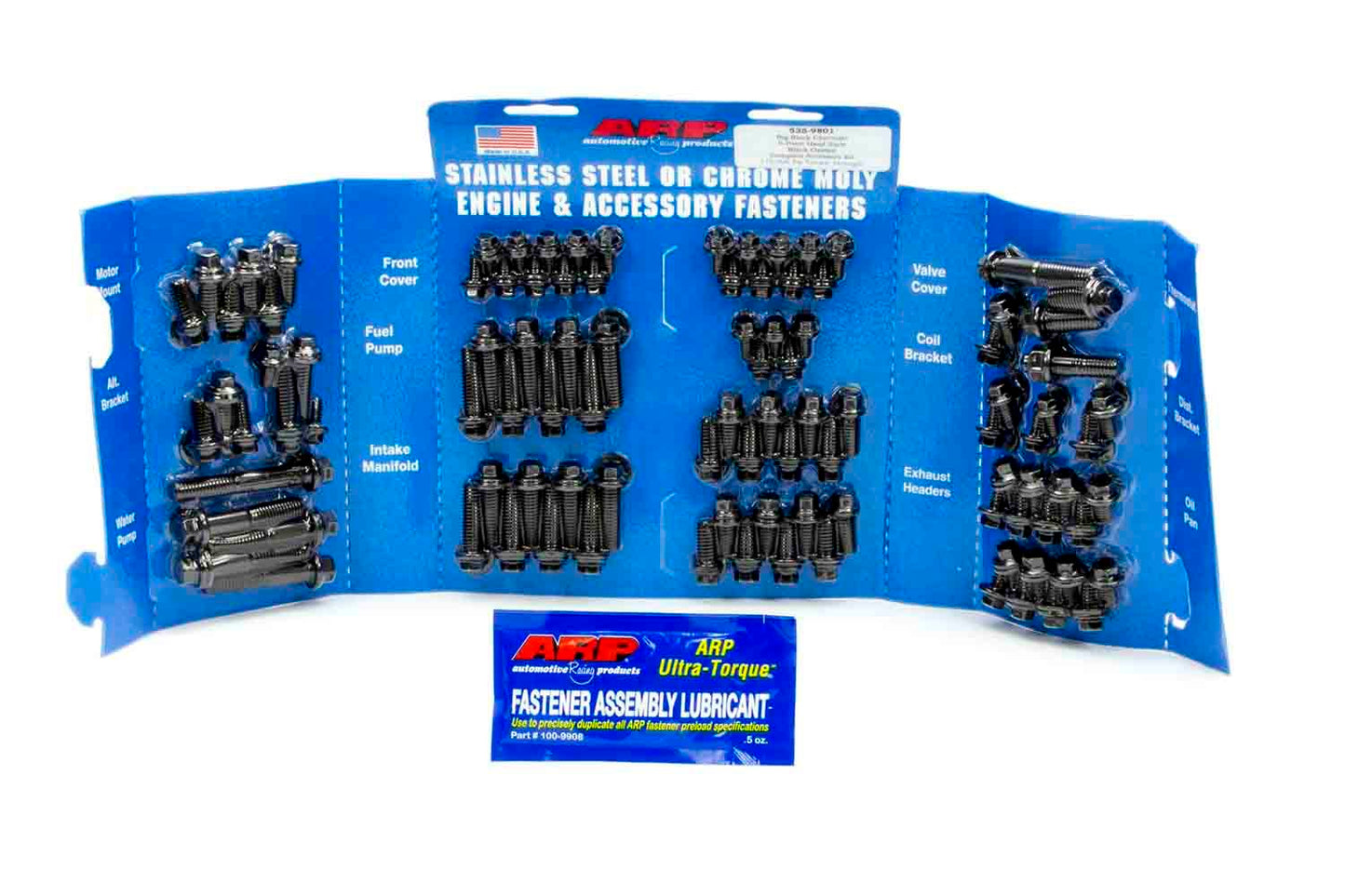 Arp BBC Complete Engine Fastener Kit 6pt. MPN ARP535-9801 For Chevy