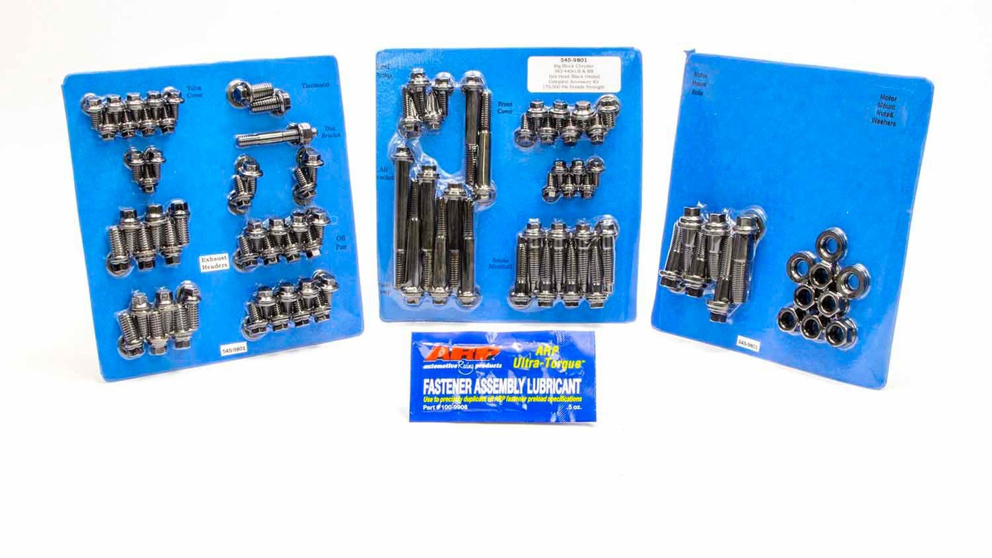 Arp BBM Complete Engine Fastener Kit 6pt. MPN ARP545-9801 For Mopar B / RB-Series