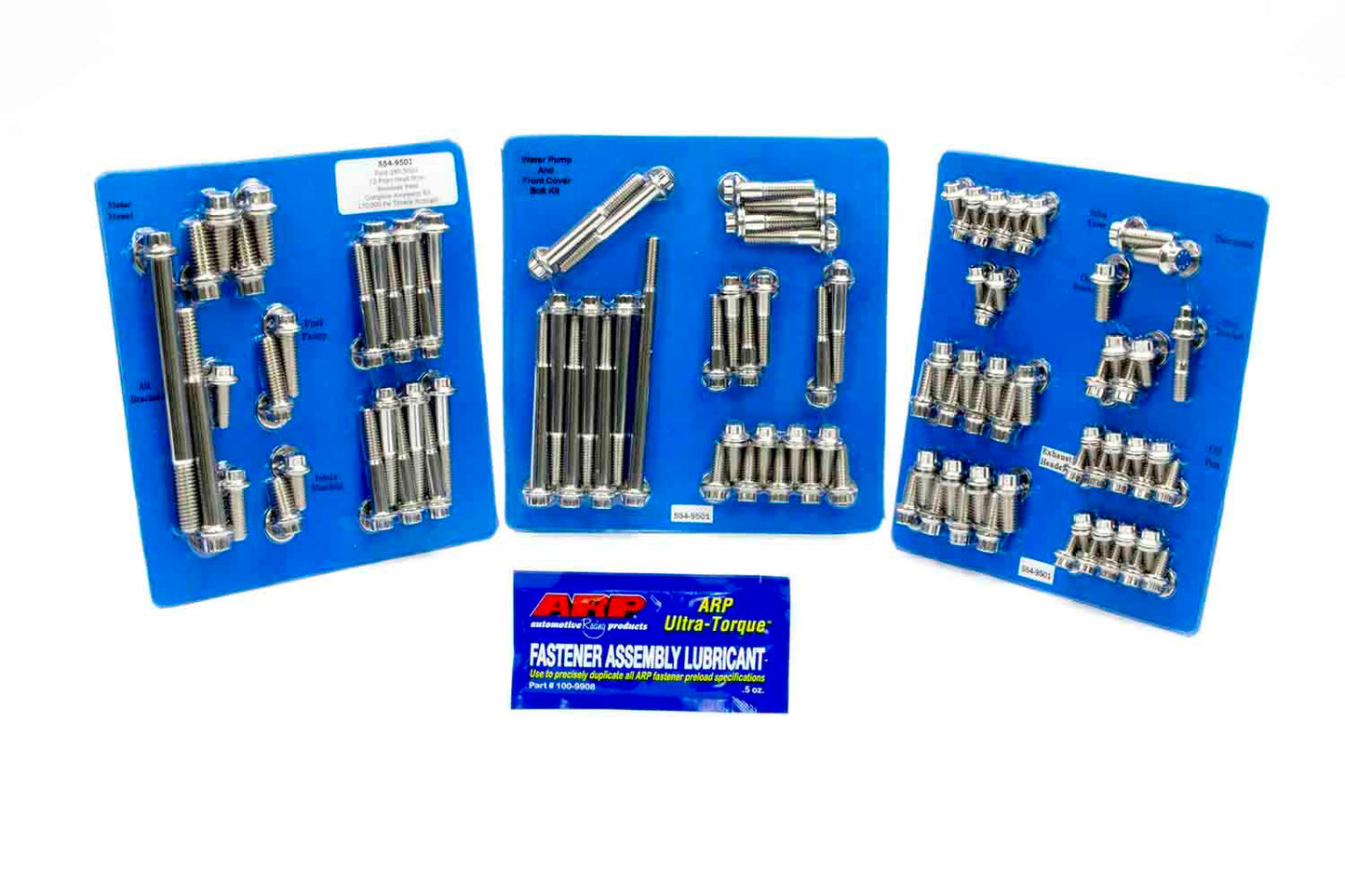 Arp SBF S/S Complete Engine Fastener Kit 12pt. MPN ARP554-9501 For Ford
