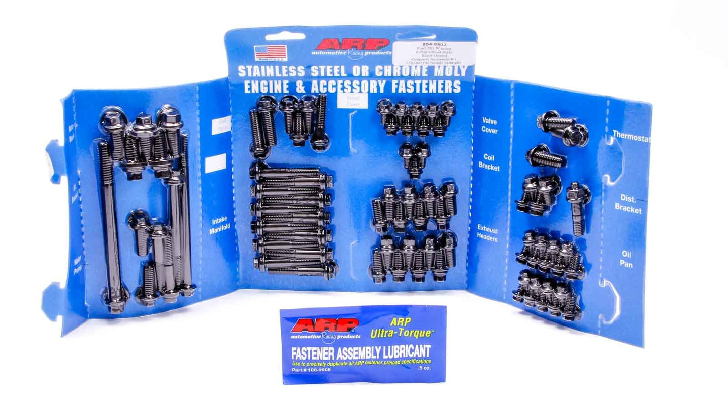 Arp SBF Complete Engine Fastener Kit 6pt. MPN ARP554-9803 For Ford