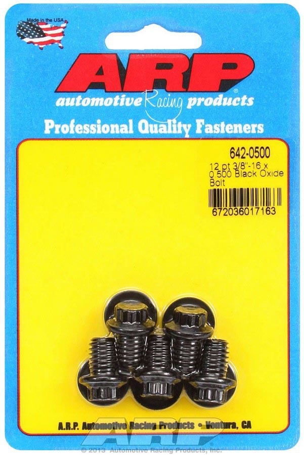 ARP Bolt Kit 12pt 5pk 3/8-16 x 0.500 ARP642-0500