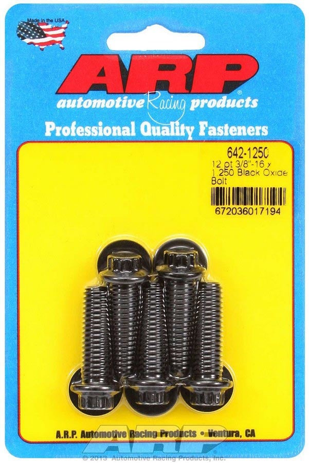 ARP Bolt Kit - 12pt. (5) 3/8-16 x 1.250 ARP642-1250