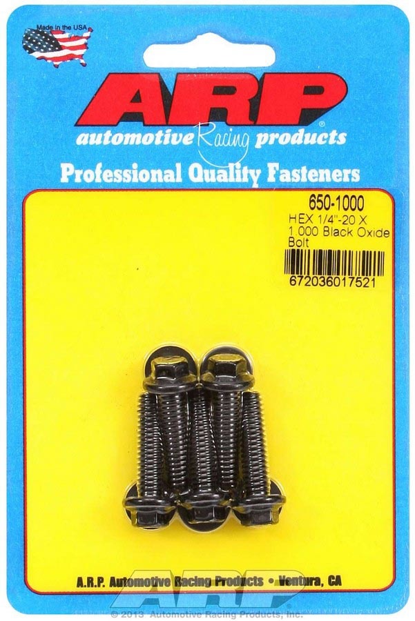 ARP Bolt Kit - 6pt. (5) 1/4-20 x 1.000 ARP650-1000