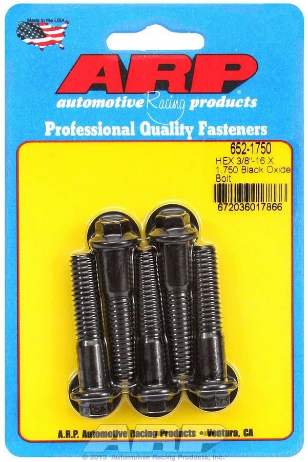 ARP Bolt Kit - 6pt. (5) 3/8-16 x 1.750 ARP652-1750