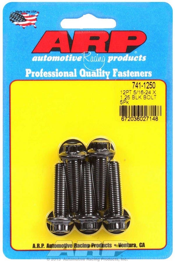 ARP Bolt Kit - 12pt. (5) 5/16-24 x 1.250 ARP741-1250