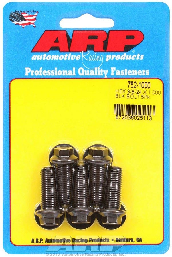 ARP Bolt Kit - 6pt. (5) 3/8-24 x 1.000 ARP752-1000
