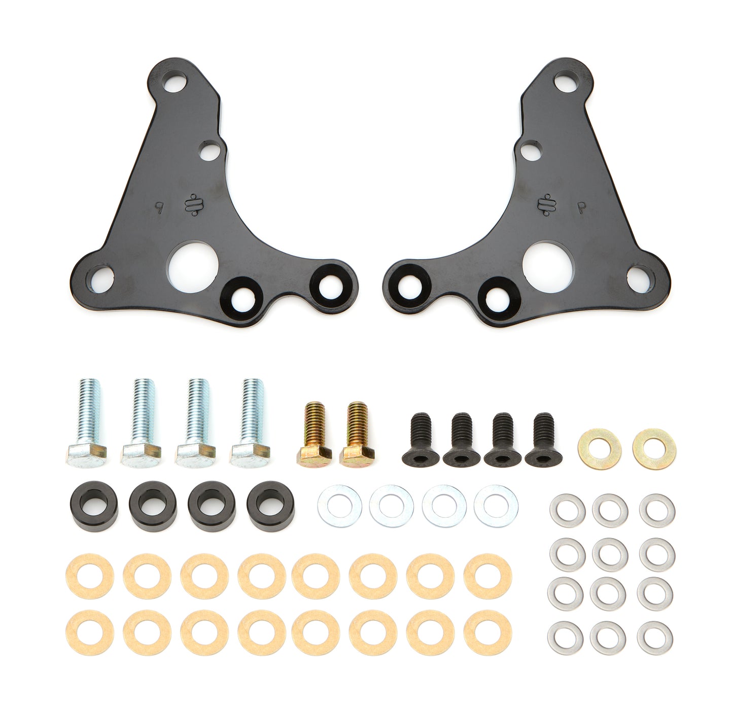 Ridetech C5/C6 Caliper Brackets For 11009312 MPN ART11009546 For Chevy, GM Corvette, A-Body, F-Body 1962-82