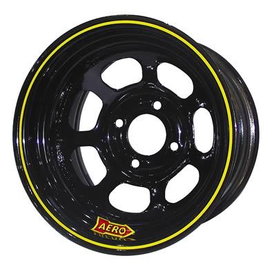 Aero Race Wheels 15x8 3in 4.50 Black ARW52-184530