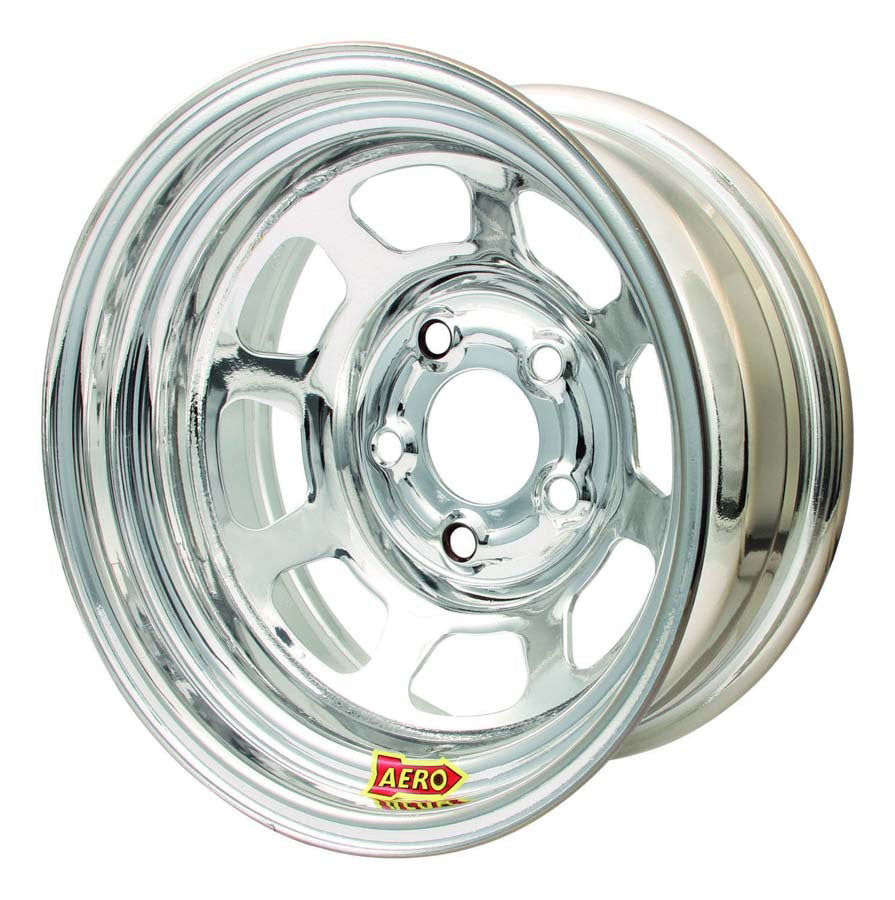 Aero Race Wheels 15x10 3in 4.75 Silver ARW58-004730