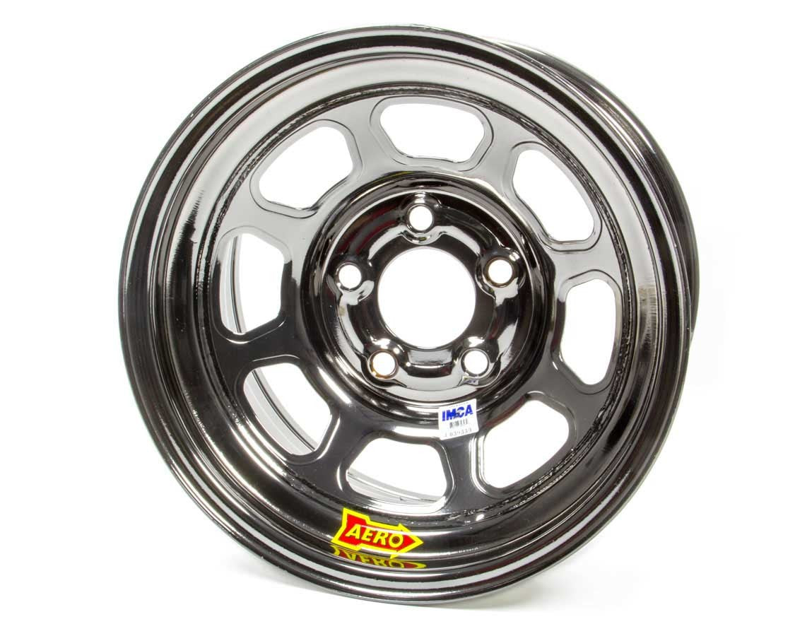 Aero Race Wheels 15x10 4in 4.75 Black ARW58-104740