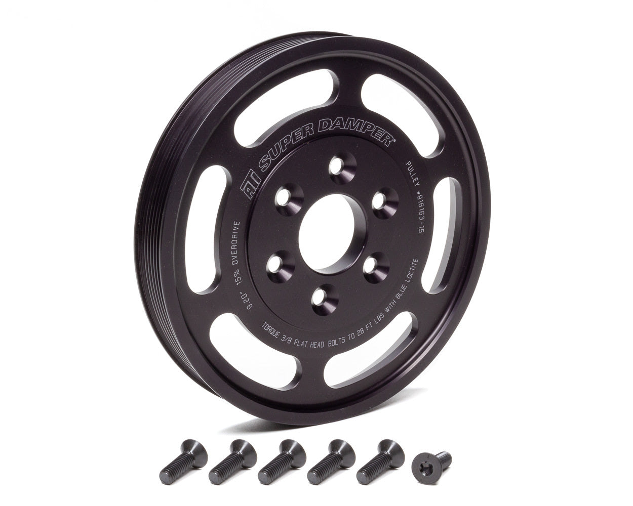 Ati Performance Supercharger Pulley 8.597 Dia. 8-Groove ATI916163-15