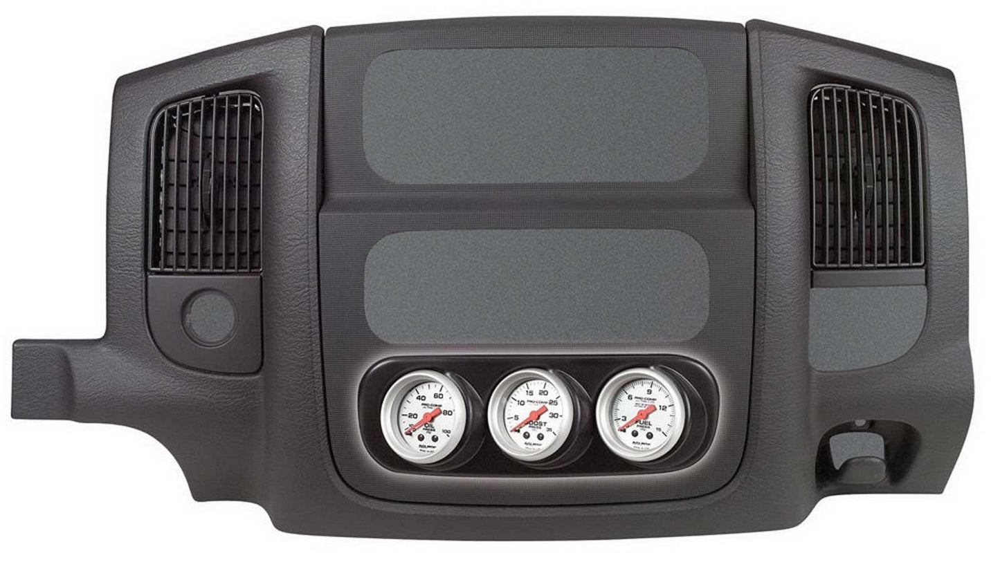 Autometer 2-1/16in Triple Gauge Pod- 03-05 Dodge Ram MPN ATM15021 For Dodge Fullsize Truck RAM 2003-05