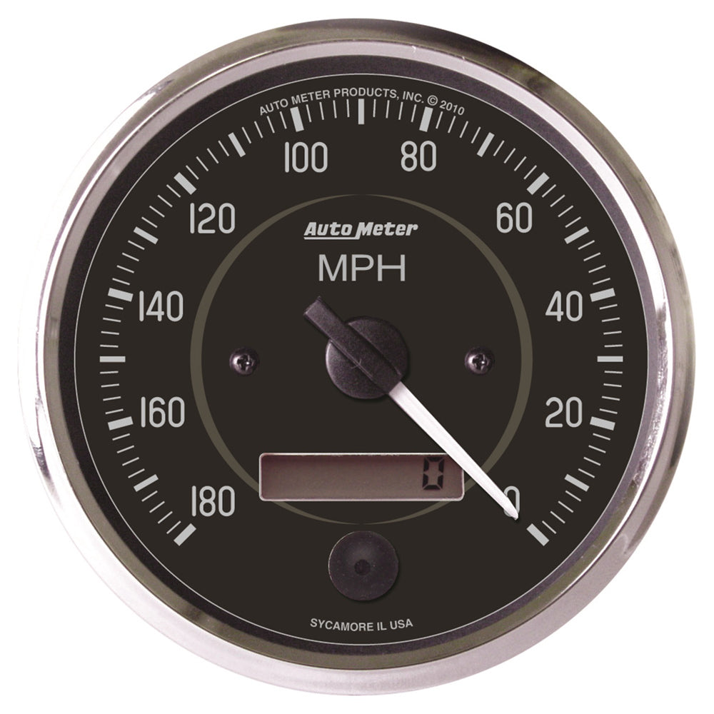 Autometer 4in Dia Speedometer 180 MPH Elec Programable MPN ATM201013 Ram