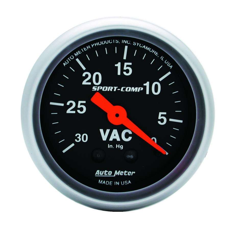 Autometer Mini-Sport Comp Vacuum 3 MPN ATM3384