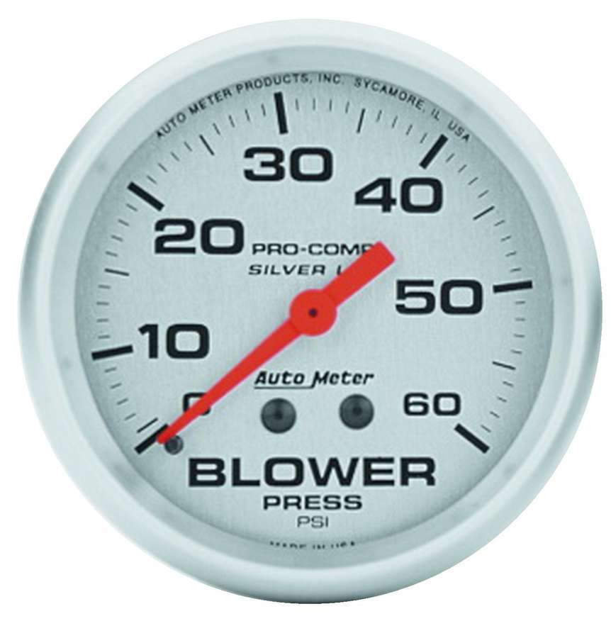 Autometer 2-5/8in Ultra-Lite 0-60 Blower Press. Gauge MPN ATM4602