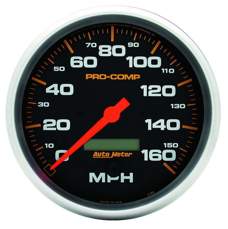 Autometer 5in P/C Electric Speedo 0-160MPH MPN ATM5189 Ram