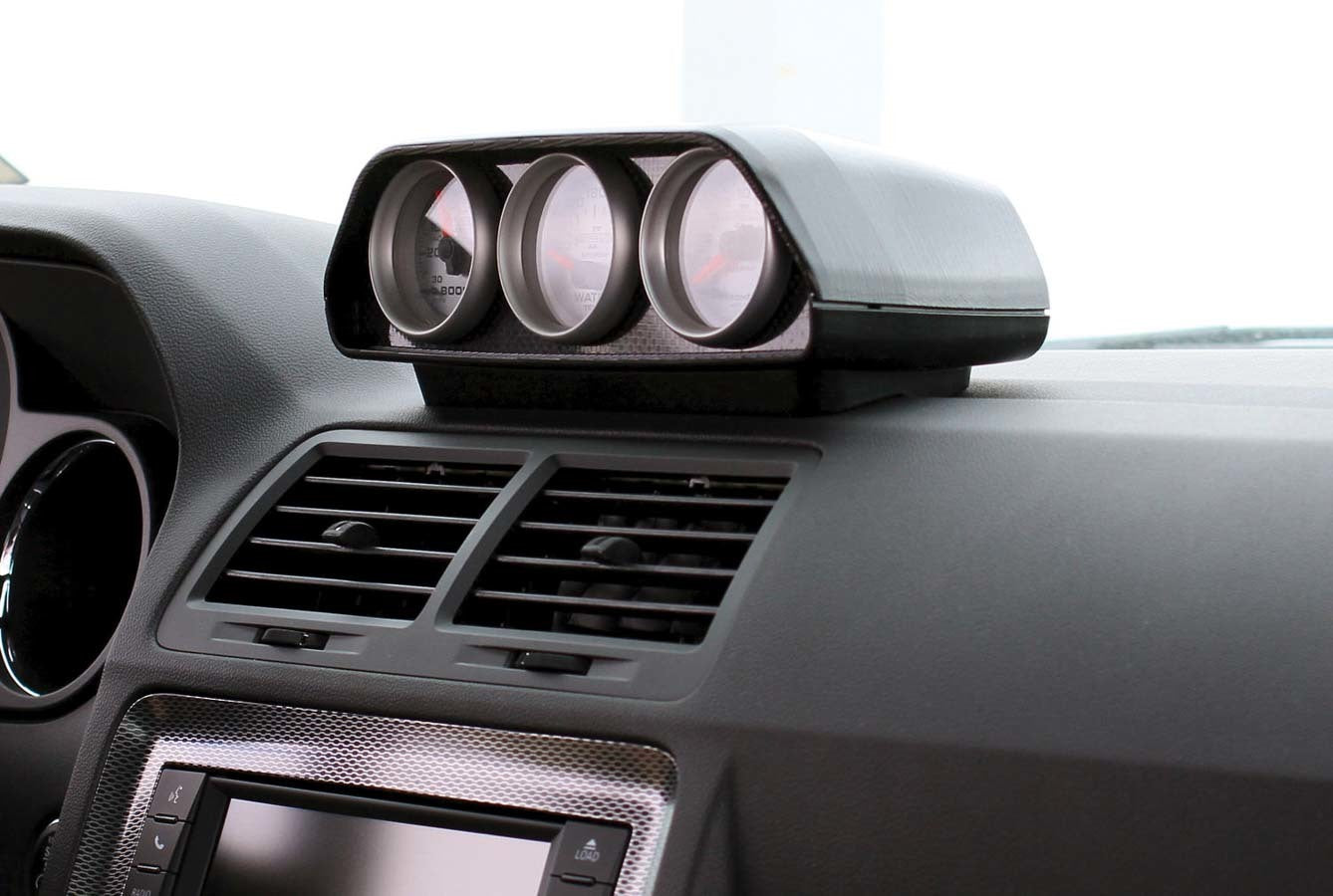 Autometer 2-1/6 Gauge Dash Pod - 2010 Challenger MPN ATM5287 For Dodge Challenger 2008-14
