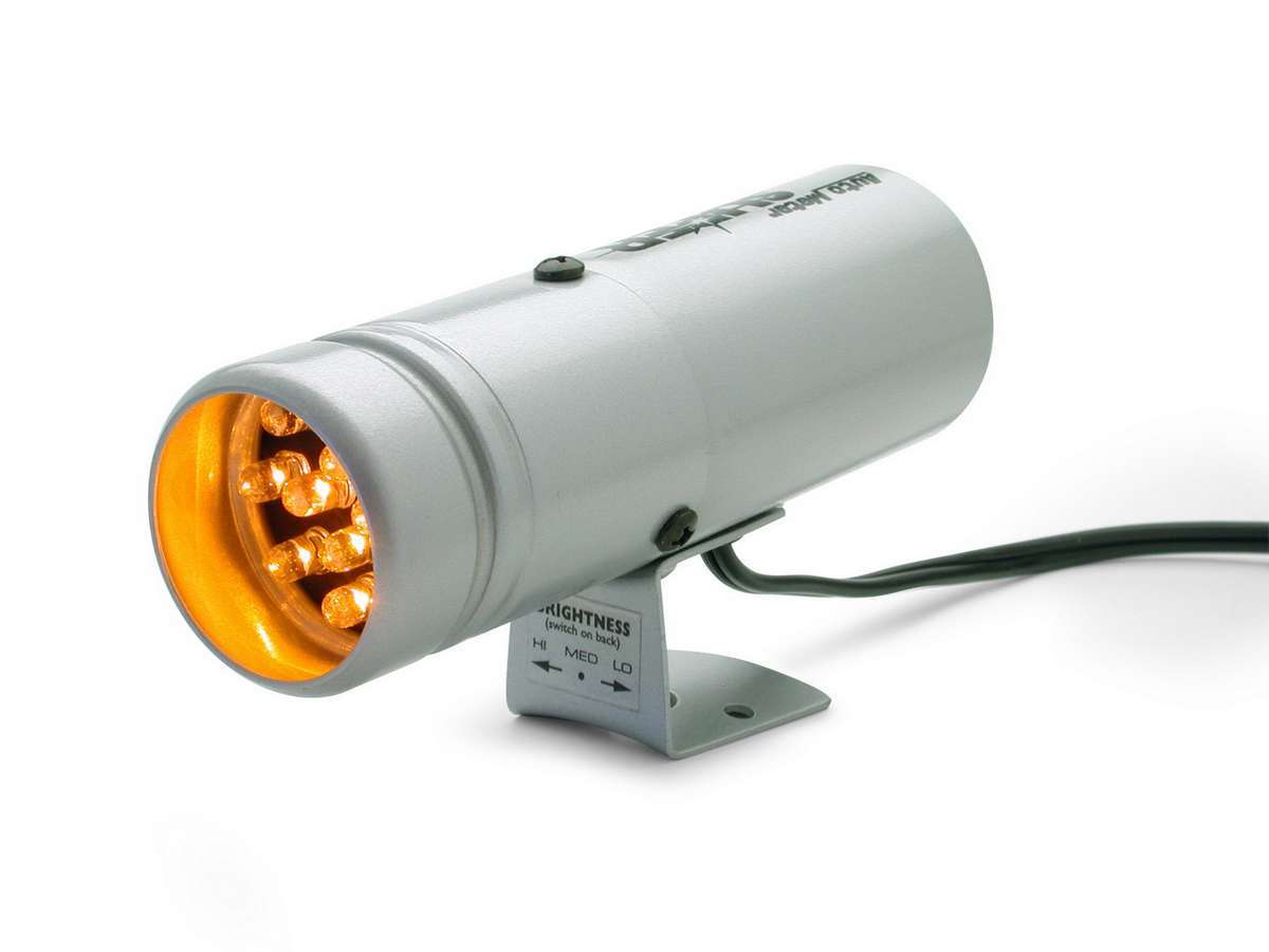 Autometer Super-Lite Shift Light Silver - 12 LED's MPN ATM5333
