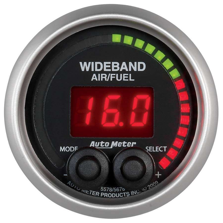 Autometer 2-1/16 E/S Wideband Air/ Fuel Ratio Gauge MPN ATM5678