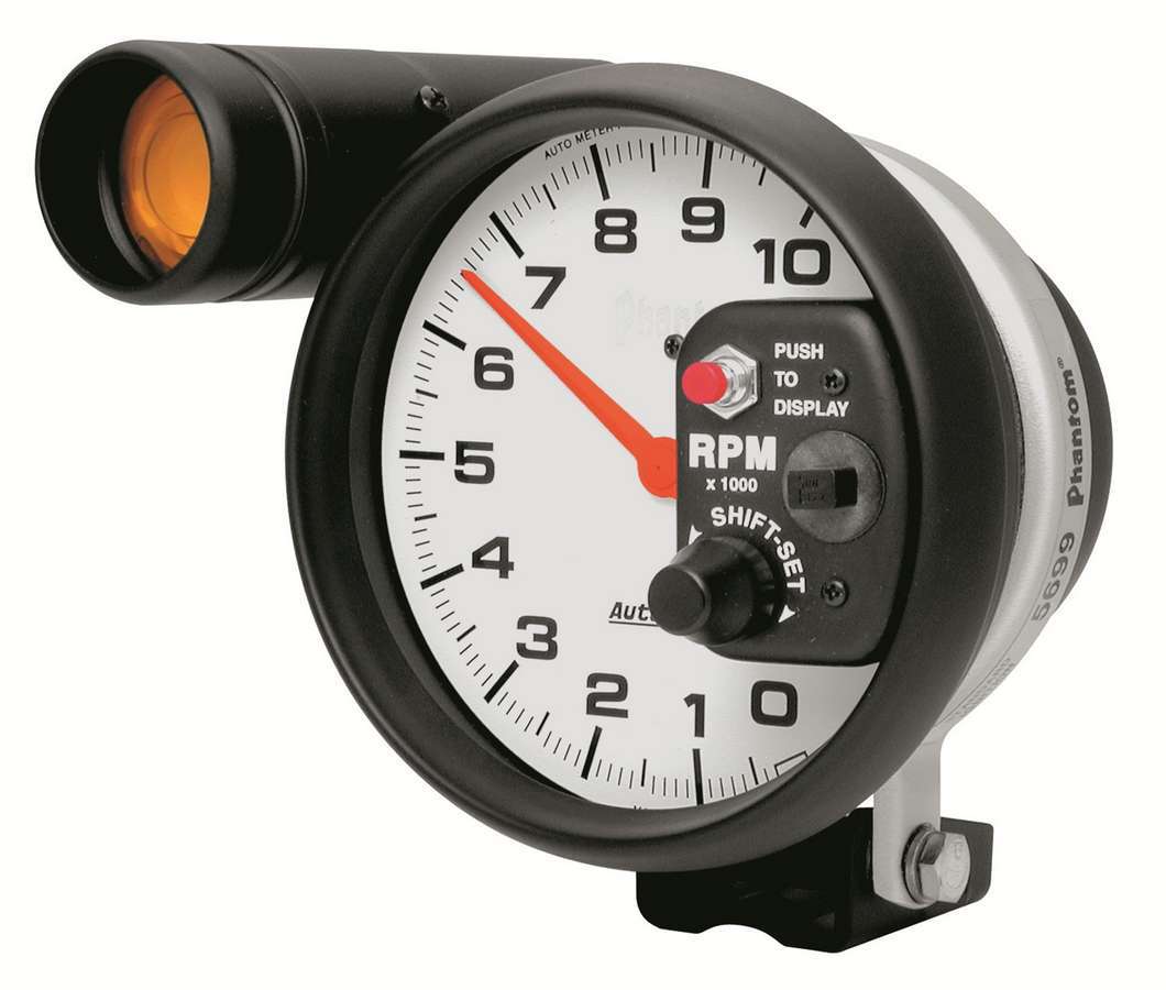 Autometer 5in Phantom Shift-Lite Tach 10000 RPM MPN ATM5899